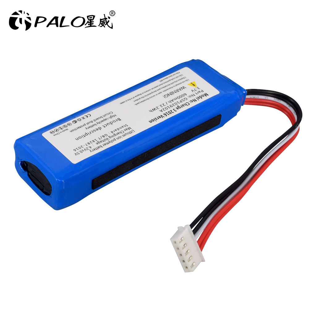 PALO 3,7 V 22,2 WH 6000mAh Akku GSP10290102A ACS Akku Konfiguration für JBL Akku 3