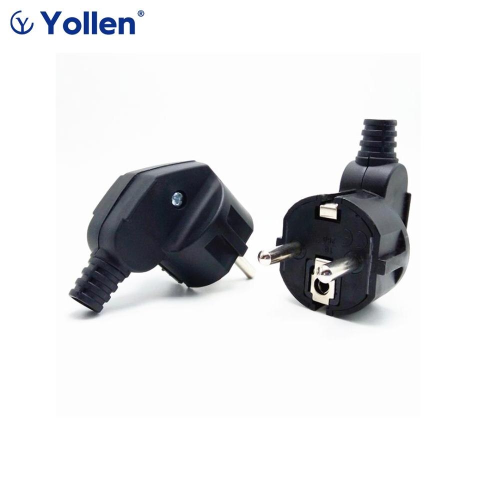 Activity】Electric Plug EUR Power Socket Adapter 16A 250V Wiring electrician to decorate DIY connection plug 1.5mm²