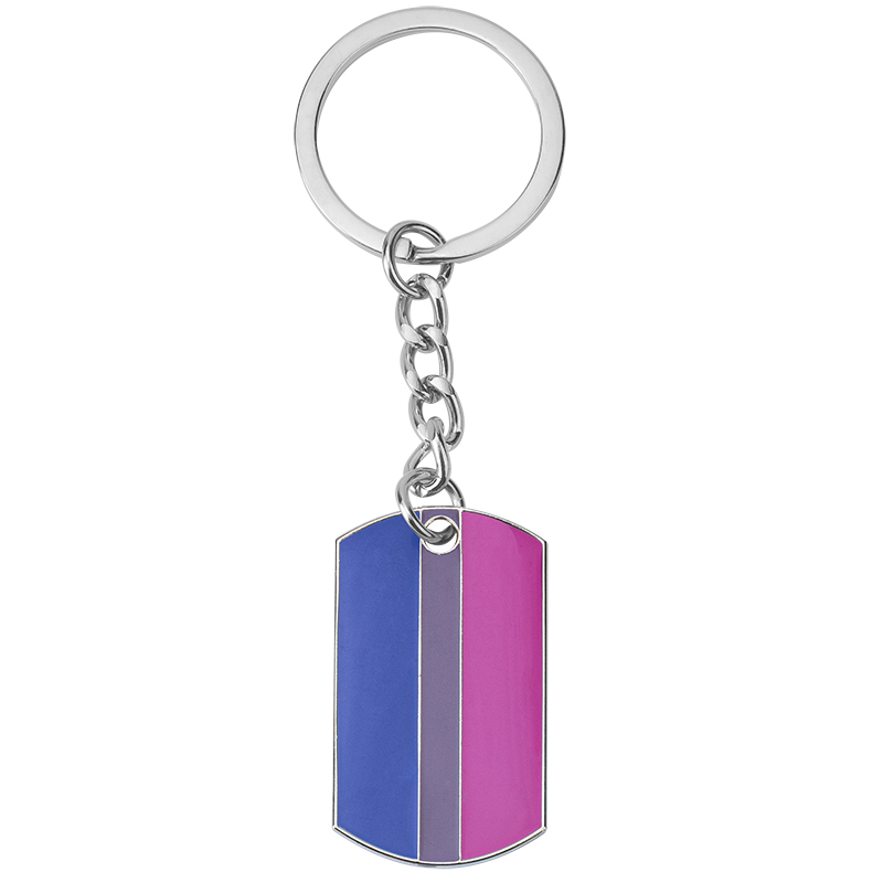 Mlm pride nyckelring nyckelring: Gul
