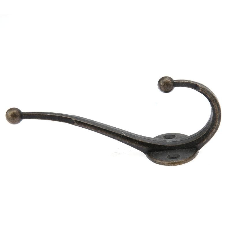 2 x Metal Handle Stainless Steel Handle Drawer Handle Hook Wall Mounted Clothes Coat Hanging Clothes Hook Bathroom Accessories