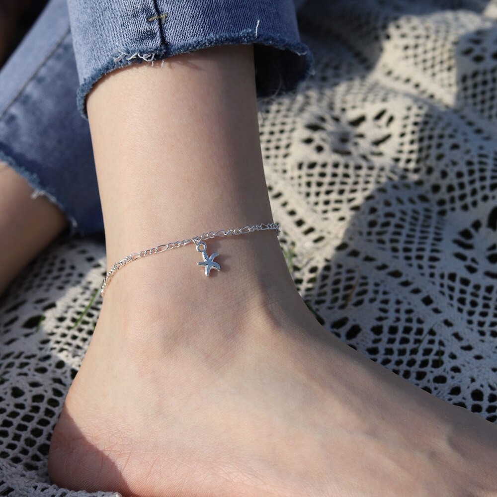 Sommer Stil Strand Fußkettchen Perlen Ankle Ketten Fuß Kette Schmuck Fußkettchen Fuß Armbänder Für Frauen: DA339