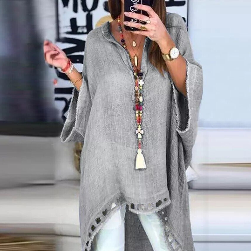 Yumfeel novo colar jóias artesanal multicolorido cristal cruz de vidro colar longo jóias femininas