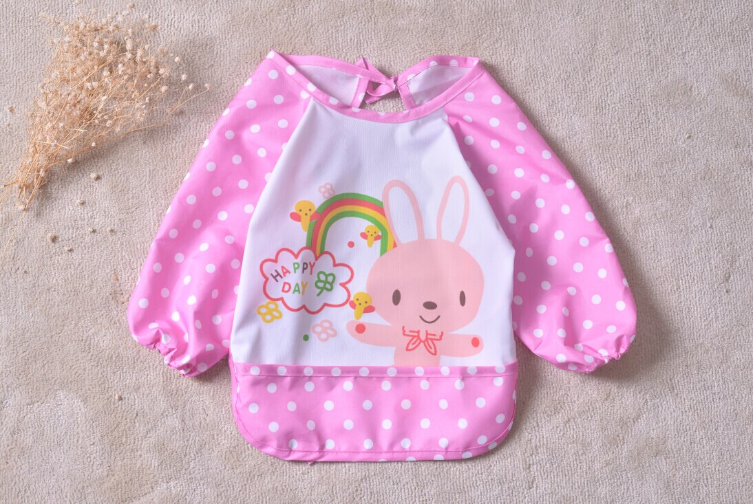 À manches longues bébé enfants filles garçons bavoirs bavoir tablier étanche Art Smock alimentation enfant en bas âge enfants