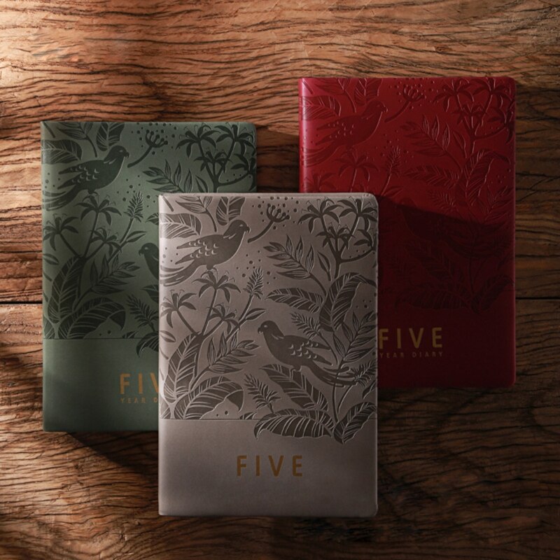 Five Year Diary Notebook A5 Yearly Agenda Journal Business Notepad Planner Organizer School Office Stationery H3CA