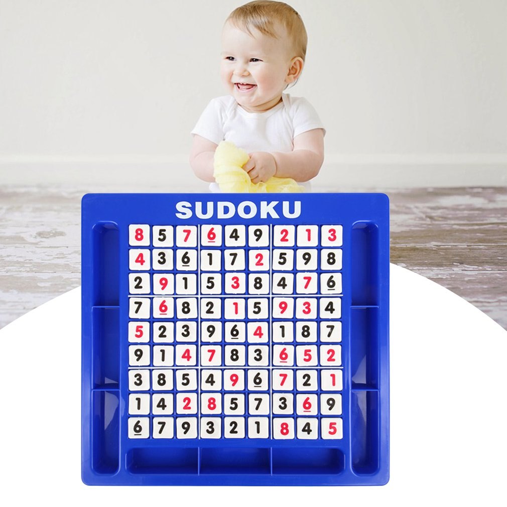 Negen Paleis Sudoku Bordspel Kinderen Educatief Speelgoed 3-7 Jaar Oud Intellectuele Training Development 1 Pcs