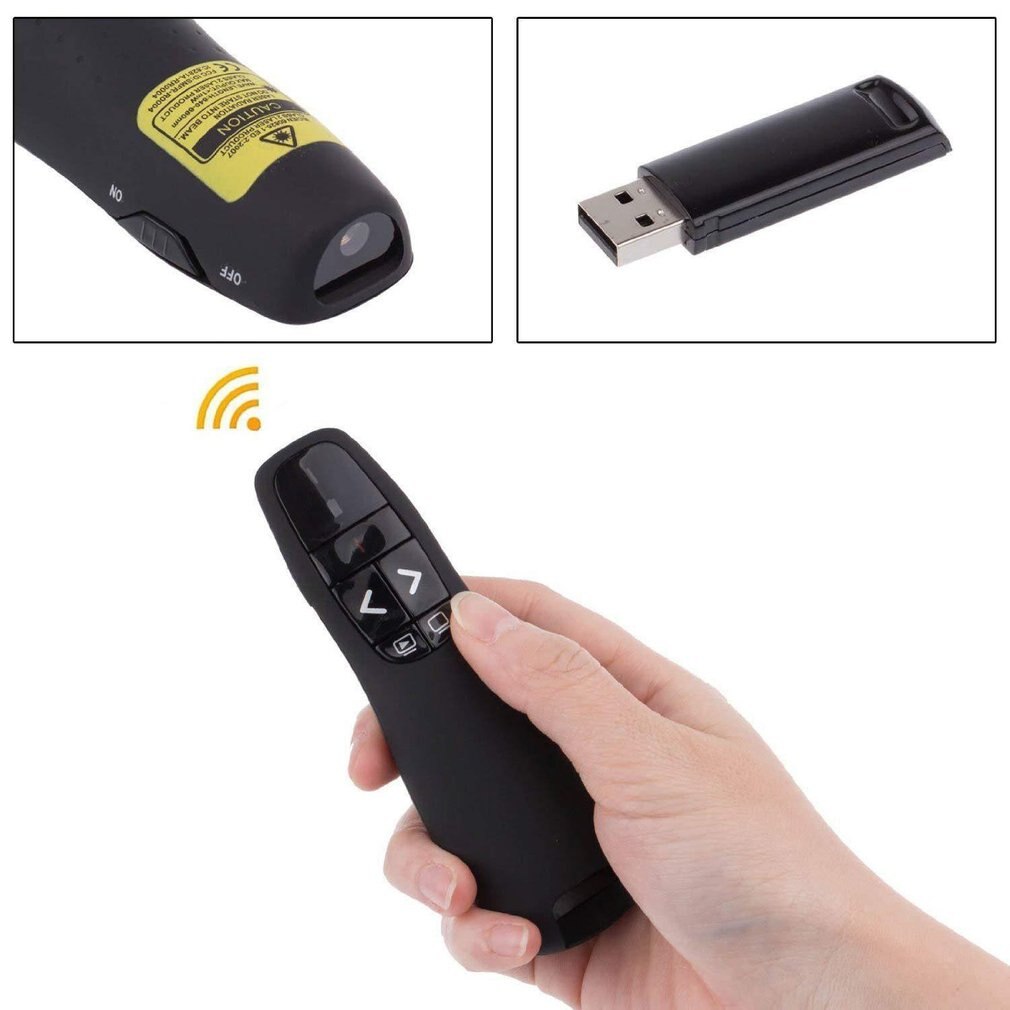 Wireless Presenter Pointer Ppt Slide Advancer Remote Control Flip Pen Powerpoint Presentation Clicker For School Office