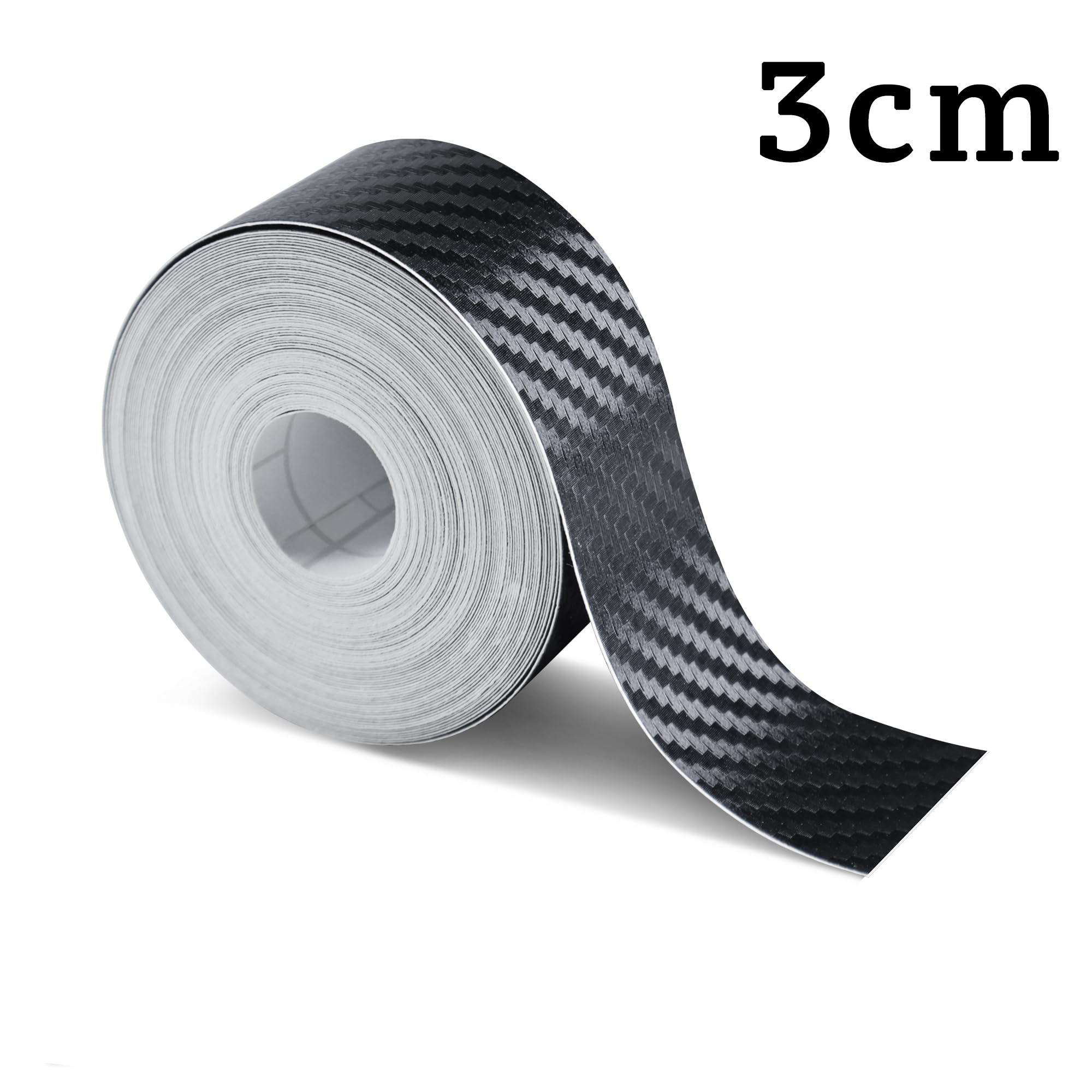 1-10m Autocollant de bande 3D voiture en fibre carbone, pâte miroir porte, protection bricolage, film adhésif étanche adhésifs Adhésive Nano pour Rétroviseur et Protecteur Imperméable DIY: M / Marron