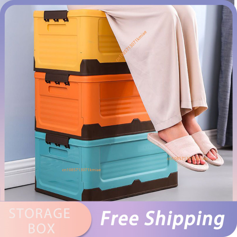 Opvouwbare Opbergdoos Multifunctionele Plastic Organizer Container Grote Capaciteit Organizer Boxen Huishoudelijke Diversen Opberggereedschap