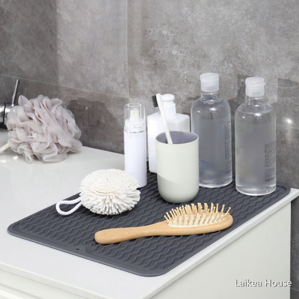 Silicone Drain Pad Anti-Scald Heat Insulation Pad Placemat For Kitchen Accessories High Temperature Resistant Table Mat Coaster