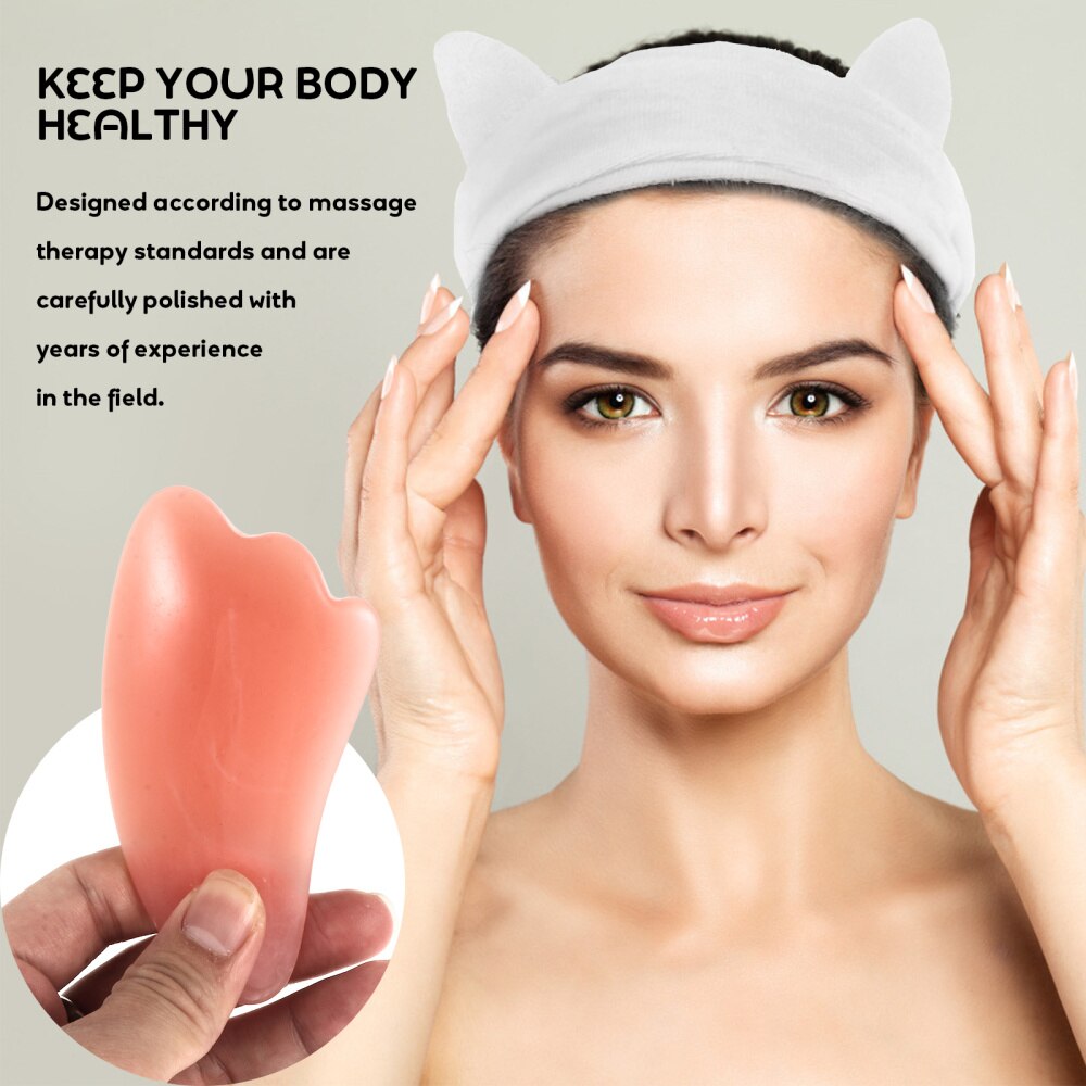 9Pcs Health Therapy Scrape Plates Scraping Plates Resin Boards