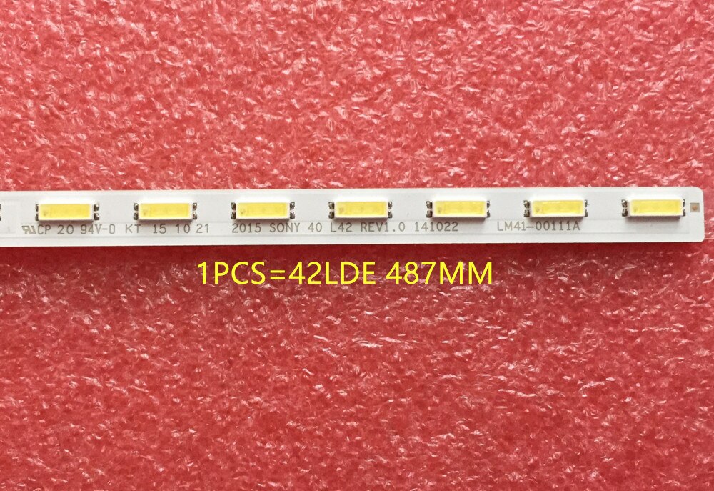 Beented 1 Pcs 40 "Led Strip LM41-00111A 42 Leds 487Mm Voor KDL-40R550C NS5S400VND02