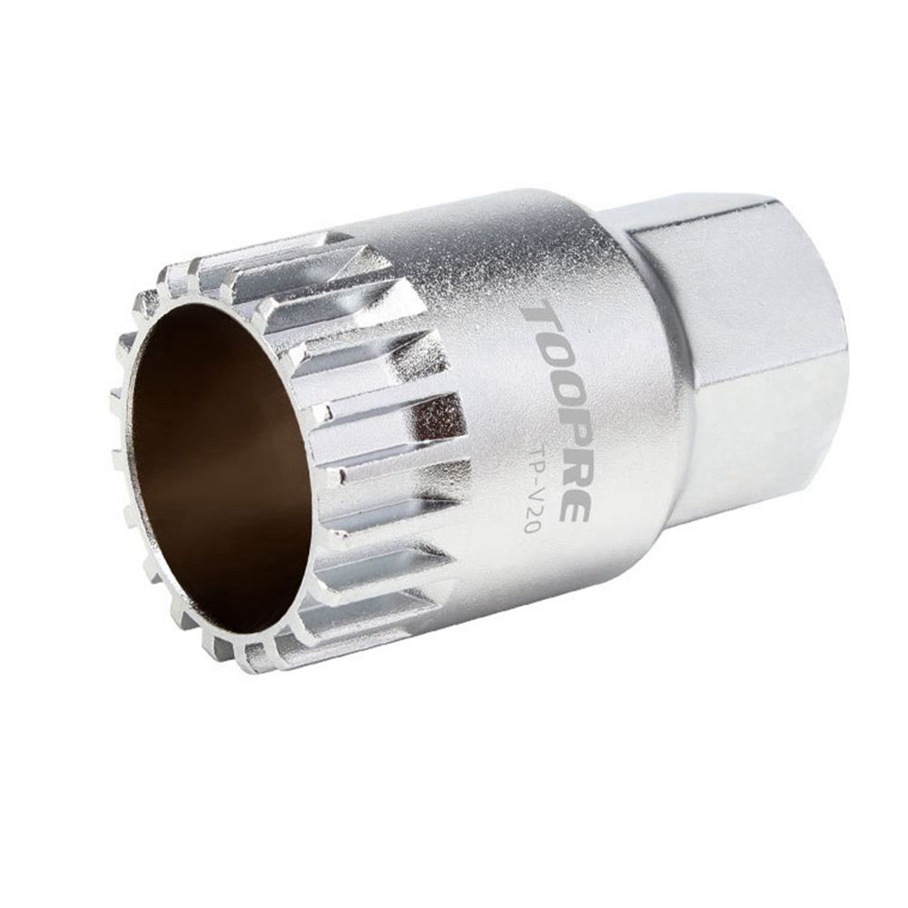 Bicycle Removal Tools 20 Teeth Square Hole Bike Spanner Bottom Bracket Remover Wheel Puller Spline Repair Wrench