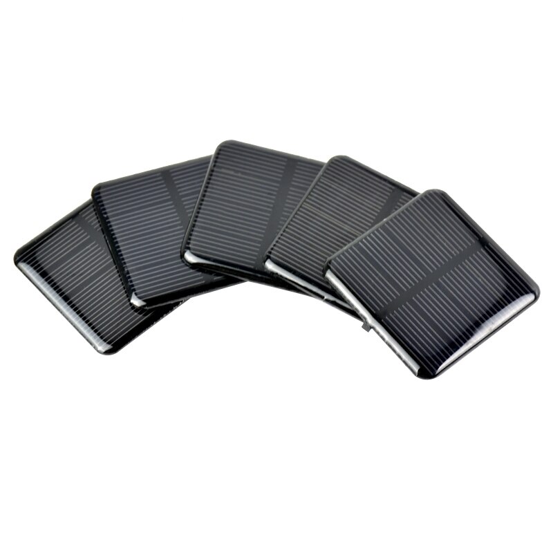 SUNYIMA 10pcs Epoxy Solar Panels 2V 160MA Polycrystalline Silicon Solar Cells Solar 50*50mm DIY Battery Charger Painel Solars