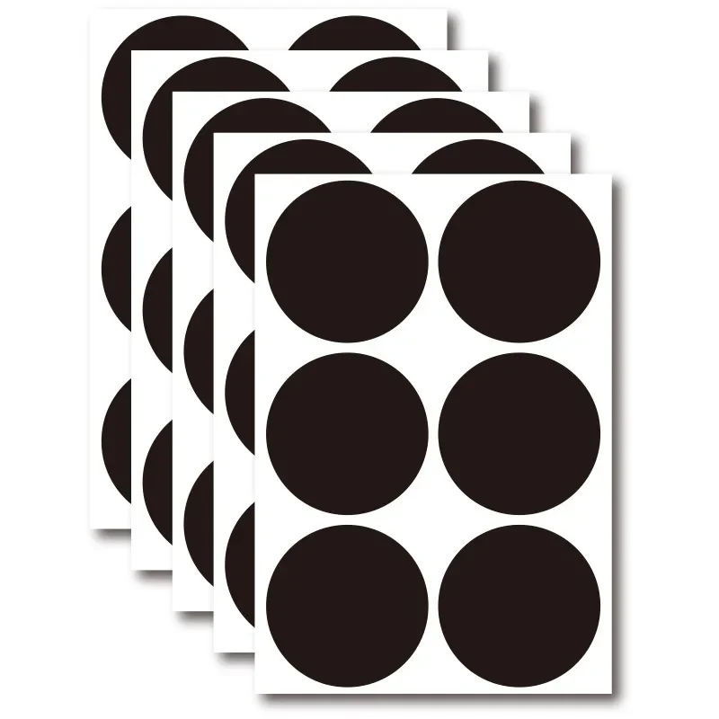 1 STKS Schoolbord Stickers Waterdicht Krijtbord Keuken Spice Label Sticker Thuis Potten Flessen Tags Schoolbord Etiketten Witte Marker: Deep Blue