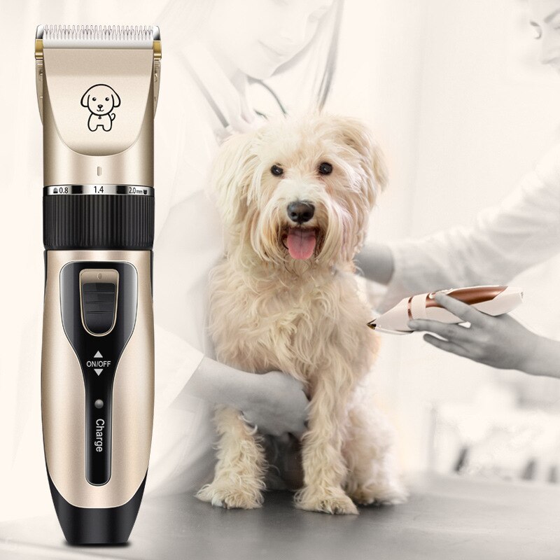Hond Clippers Elektrische Huisdier Katten Tondeuse Dieren Grooming Haircut Cutter Scheerapparaat Trimmer Set Professionele Oplaadbare