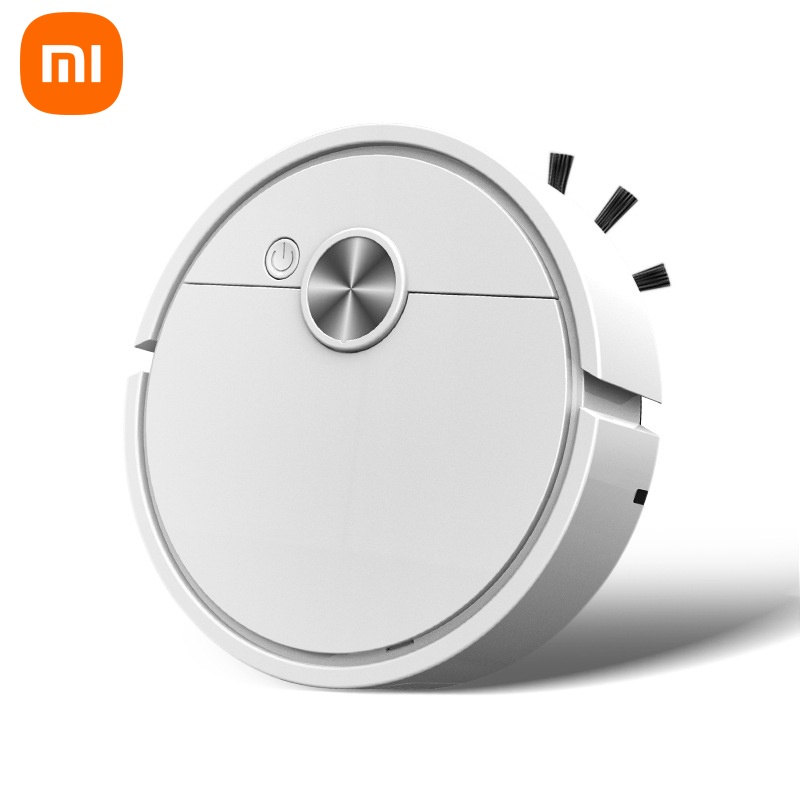 Xiaomi Mijia 4000 Pa 3-in-1-Smart-Kehrroboter-Staubsauger, starke Saugkraft, einfach zu bedienen, für Hartböden, Tierhaar, Teppiche: YELLOW
