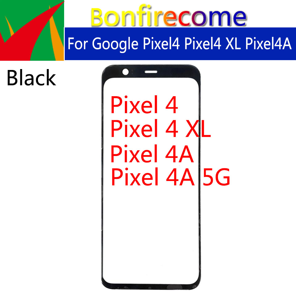 Buitenste Scherm Voor Google Pixel4 Xl Touch Screen Voor Glas Panel Lcd Lens Voor Pixel 4A 5G Voor Glas