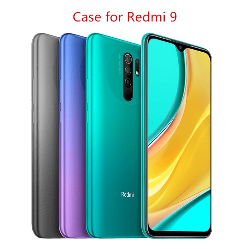 TPU Case for Redmi 9 Case Transpartent Clear Shockproof Back Cover Silicon Case for Xiaomi Redmi 9 Redmi9 9s 9 Pro Global Case