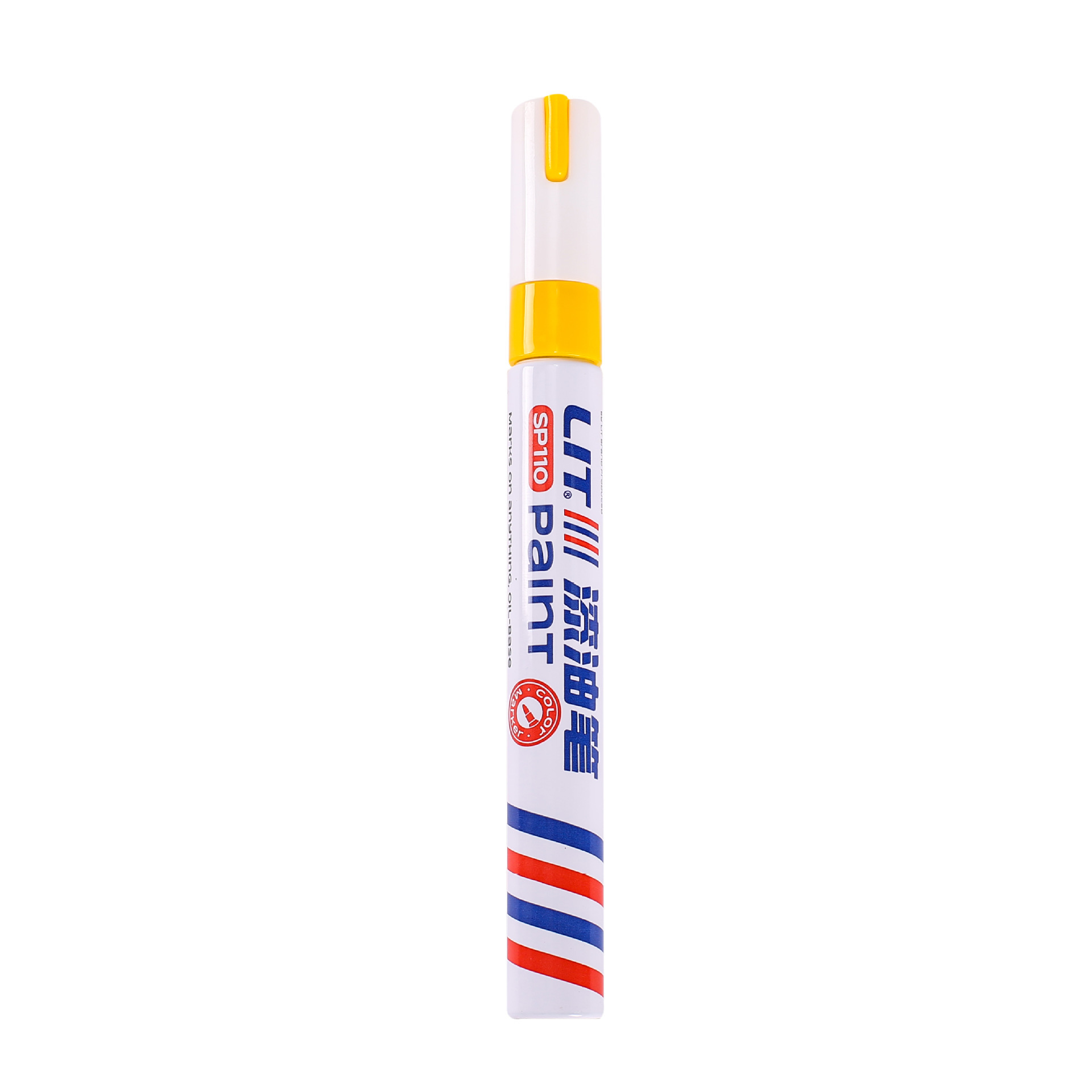 Pluma impermeable para reparación de arañazos de coche, marcador de pintura aceitosa para neumáticos de rueda de coche, eliminador de relleno de pintura, marcador de pintura para neumáticos de vehículo: Rojo