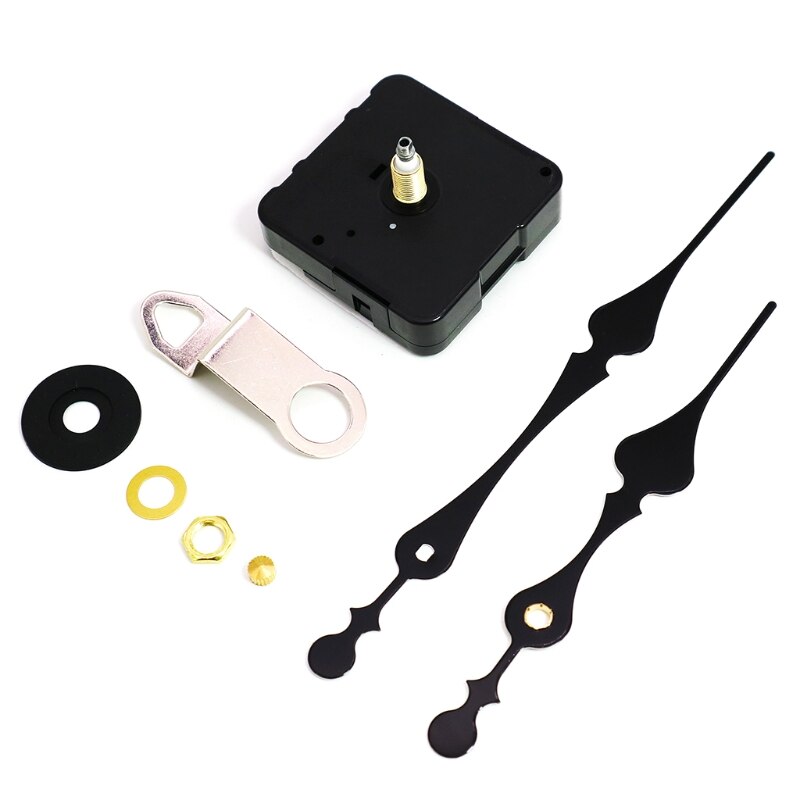 Quartz Clock Movement DIY Hands Wall Clock Movement Kit Mechanism Repair Parts Replacement Parts Sweep Silent Movement Set Wall