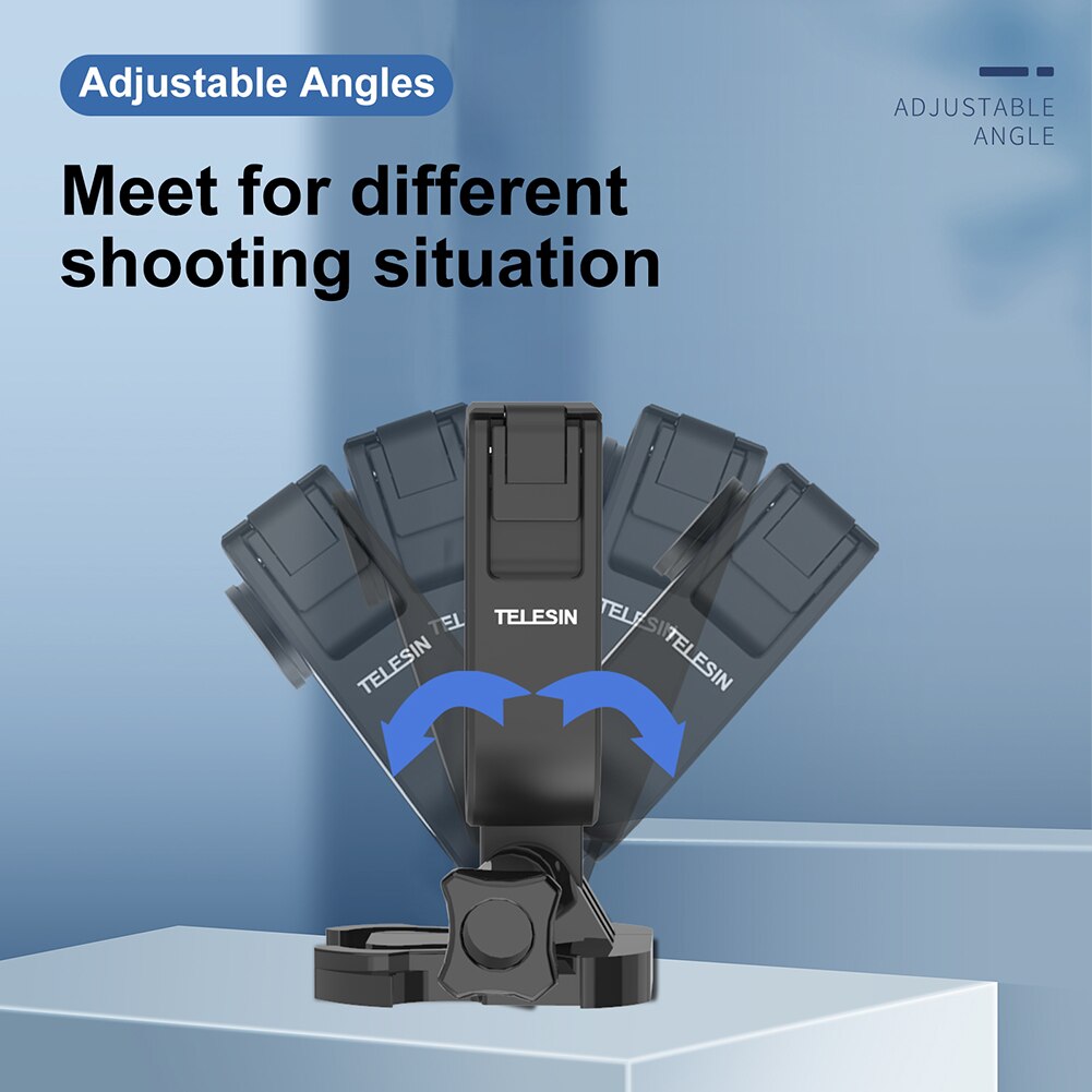 Per Insta360 Go 2 supporto per telaio protettivo adattatore 1/4 angolo regolabile staffa a sgancio rapido accessori per fotocamera Insta 360 GO2