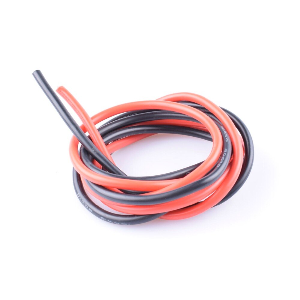 2 meter/los 10awg 12awg 14awg 16awg 18awg 20awg super weiche flexible fabrik gemacht elektrische kupfer silikon draht kabel