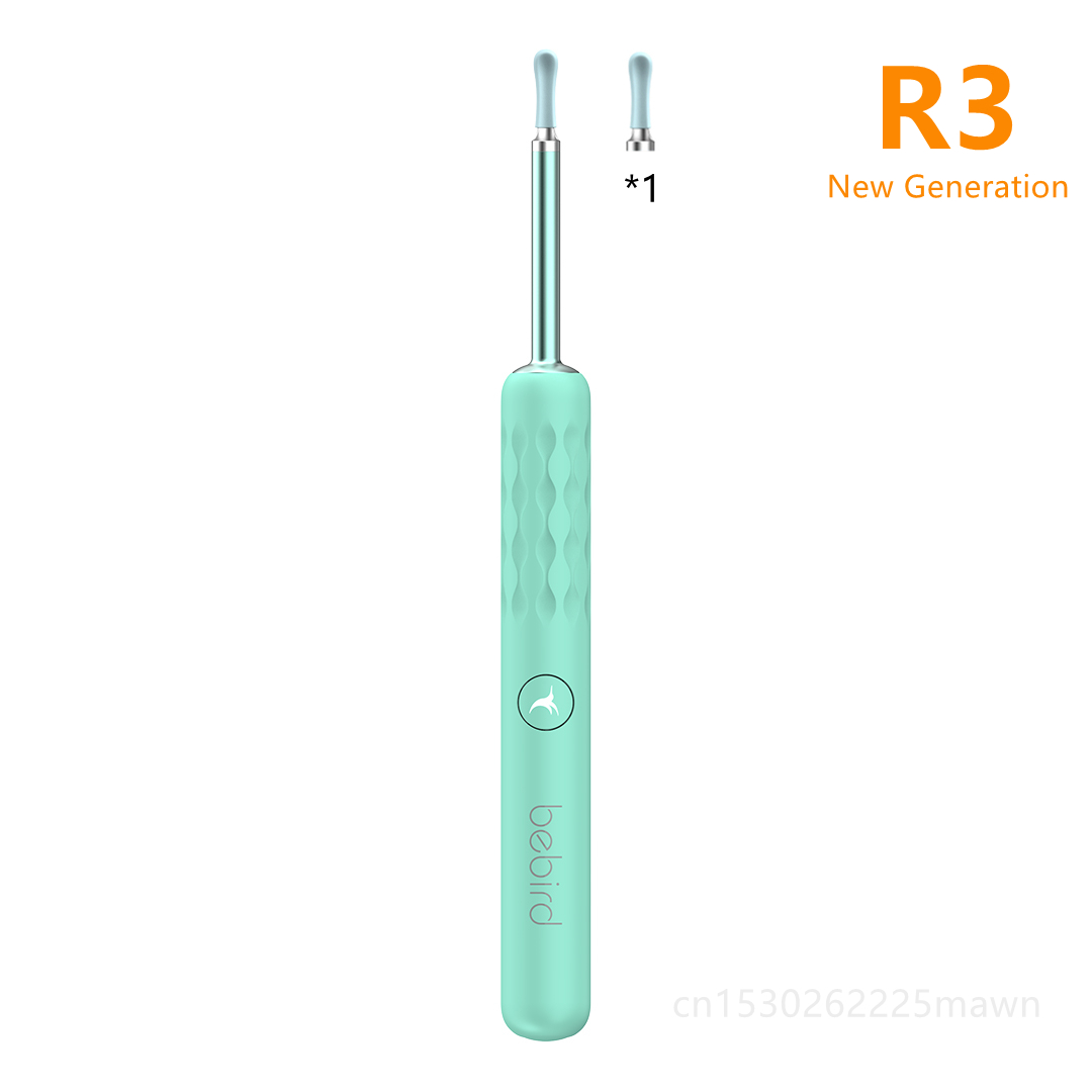 Bebird R3 R1 Ear Cleaner Minifit Wax Removal Tool Digital 300W Precision Camera IP67 Waterproof Endoscope Otoscope Health Care: R3 Blue