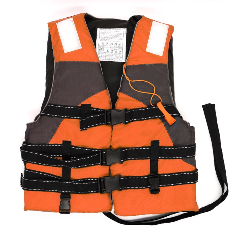 Chaleco salvavidas para nadar, ropa de buceo, pesca, traje a la deriva , Rafting al aire libre, chaleco salvavidas para niños y adultos: Orange / XXL 85-100kg