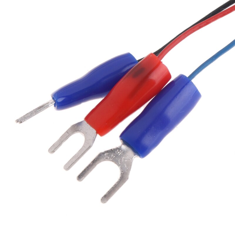 2M PTFE PT100 RTD 3 Wire Temperature Sensor Oil Waterproof Anti-corrosion