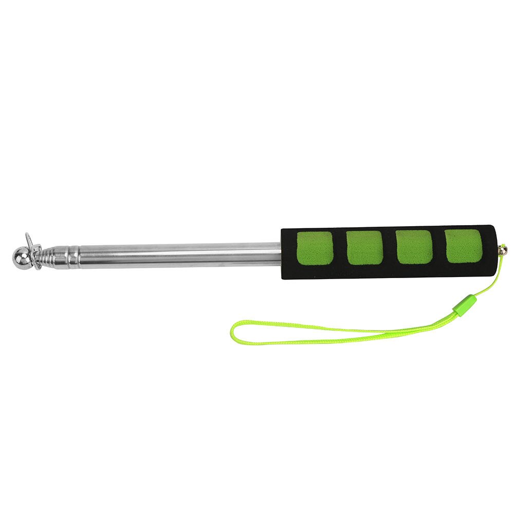 12mm Stainless Steel Portable Telescoping Flagpole For Banner Flag Collapsable Poles: Yellow