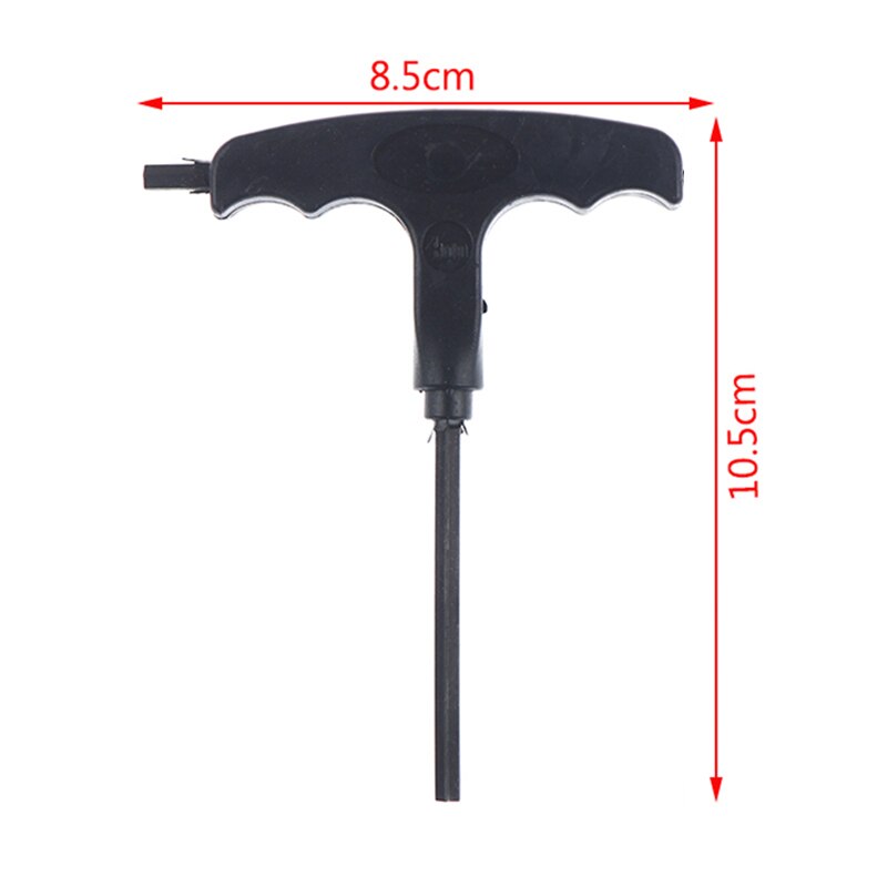 1Pc 4Mm Inbussleutel Inline Skate Schoenen Reparatie Inbussleutel Inbussleutel Roller Skate Schoenen Teen Stop spanner Blade Gereedschap