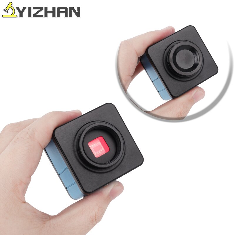 13MP VGA HD mikroskop przemysłowy aparat cyfrowy laboratorium elektroniczny aparat okularowy robić telefonu CPU PCB naprawa YIZHAN