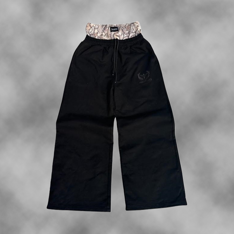 Y2K tendance pantalons de survêtement Camouflage motif brodé Streetwear hommes femmes vêtements rétro Camouflage Baggy pantalon unisexe pantalon à jambes larges