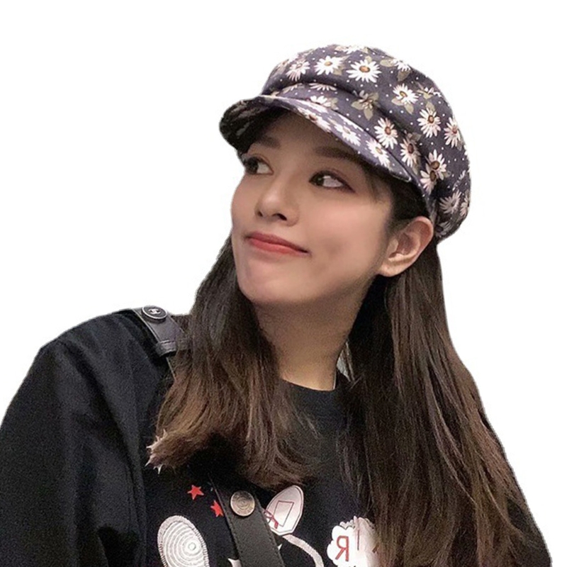 Crazy Bean Schiebermütze Irische Baskenmütze - Verstellbarer Retro Zeitungsjungen Hut