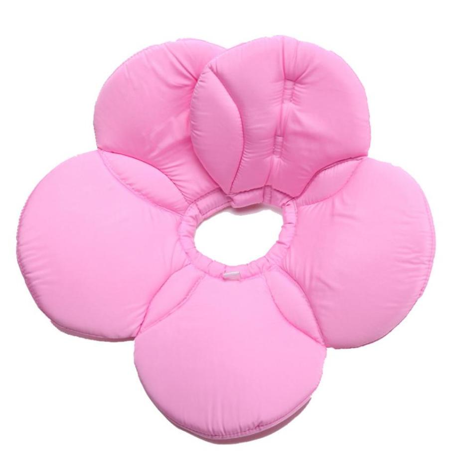 ISHOWTIENDA collier de chien chat | Animal de compagnie, évasé chien, blessure réglable, guérison, collier E cône doux, intelligent, prévenir la morsure, joli 0503: pink  / L