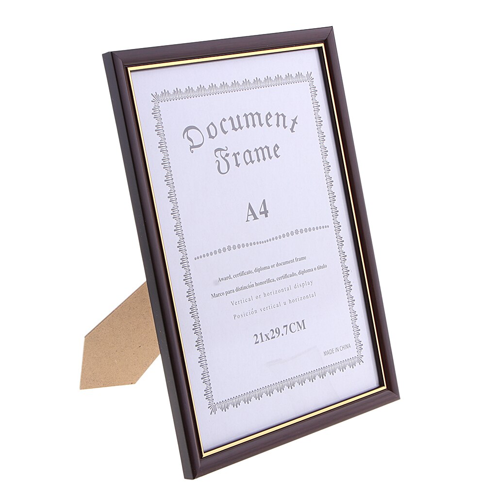 A4 Diploma, Certificate, Photo ,Artwork ,Picture ,Documents Wood Frame