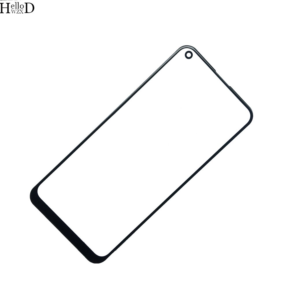 Mobile Front Glass For OUKITE C17 Pro Front Outer Glass Screen Lens Front Touch Screen Glass Outer Lens Tools 3M Glue Wipes