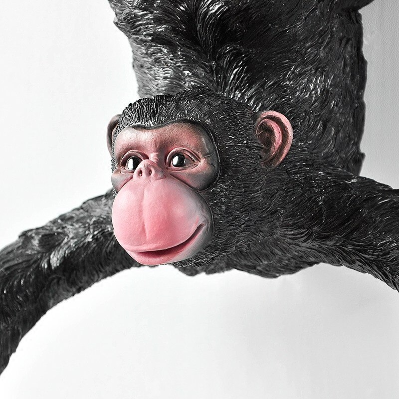 European style bathroom monkey tissue holder Roll holder Toilet paper holder Resin waterproof paper holder wall hanging funny