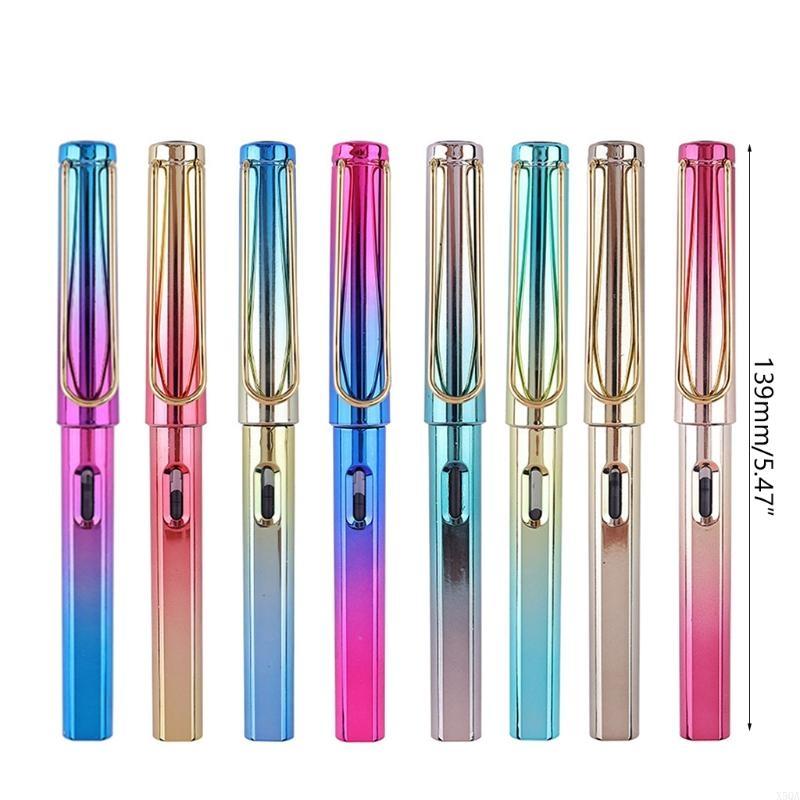 Fountain Pen Gradient Color Pen Body Piston-Filled for Calligraphy Practicing