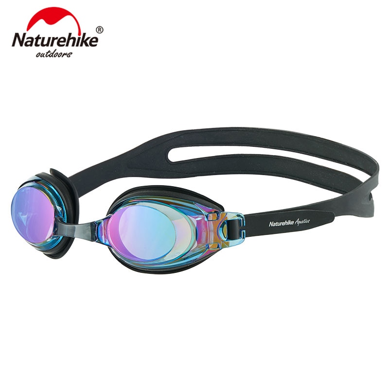 Naturehike Professionele Siliconen Bijziendheid Zwembril Anti-Fog UV Bescherming Zwembril voor Mannen Vrouwen NH18Y030-JNH18Y02