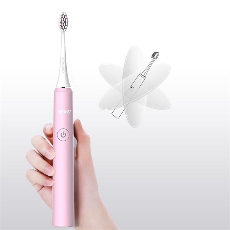 Seago 4pc/ sæt elektriske tandbørstehoveder tandbørste udskiftning børstehoved til  s2 fit avanceret strøm / pro sundhed / præcision ren