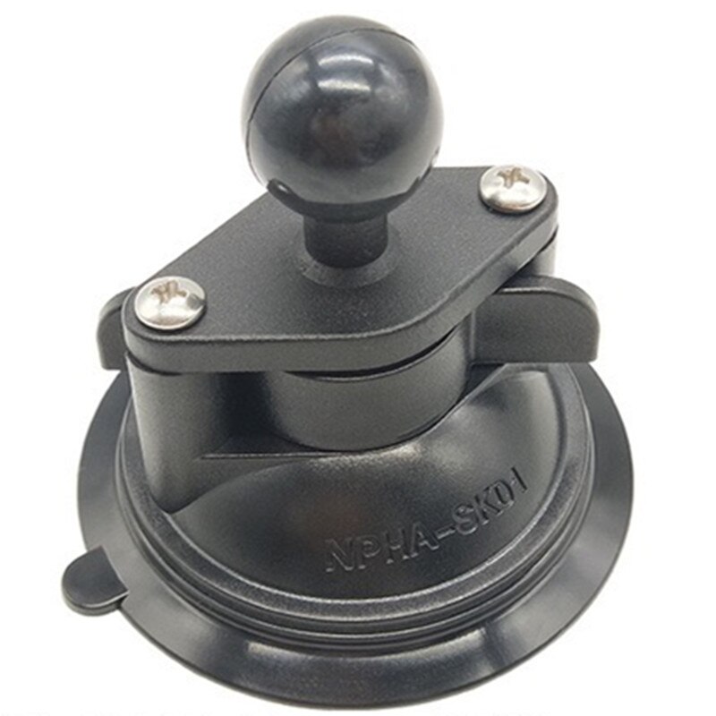 Halkaisija 80mm- pohjainen auton ikkunan kierrelukko imukuppi  to 1 tuuman palloteline gopro-kamera-älypuhelimelle ram-kiinnityksille