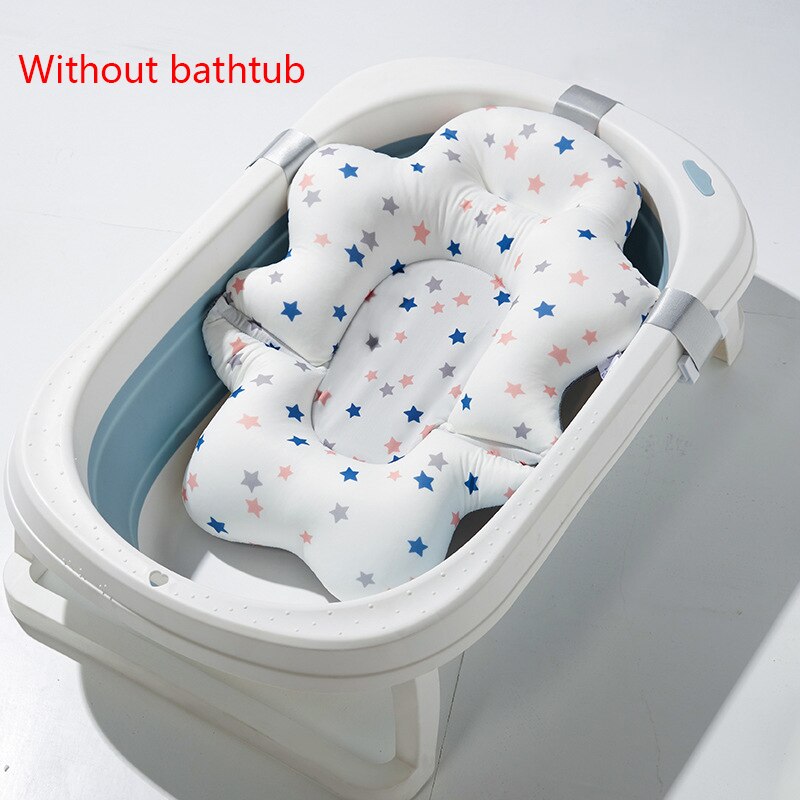 Baby Bad Ondersteuning Pad Pasgeboren Comfortabele Zachte Douchestoel Anti-Slip Veiligheid Kussen Peuter Bad Net Kinderen levert: P3