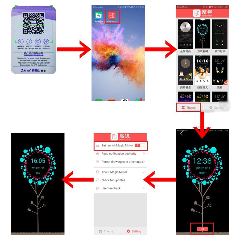 For Huawei Nova 5T Case Luxury Flip Mirror Case For Huawei Nova 5T Leather Cover Coque Nova5t Phone Bag Cases Capas