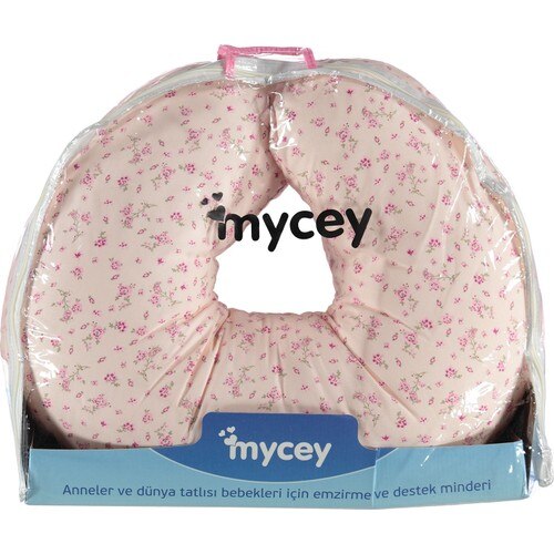 Mycey Borstvoeding En Ondersteuning Kussen Pinky Bloemen