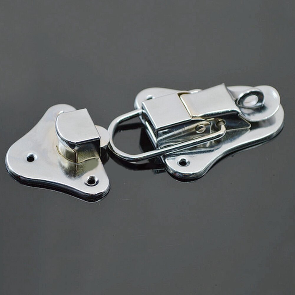 6pcs Hardware Lock Toggle Catch With Keyhole Closure For Luggage Travel Multifunction Latch Clasp Wooden Box Sturdy Suitcase