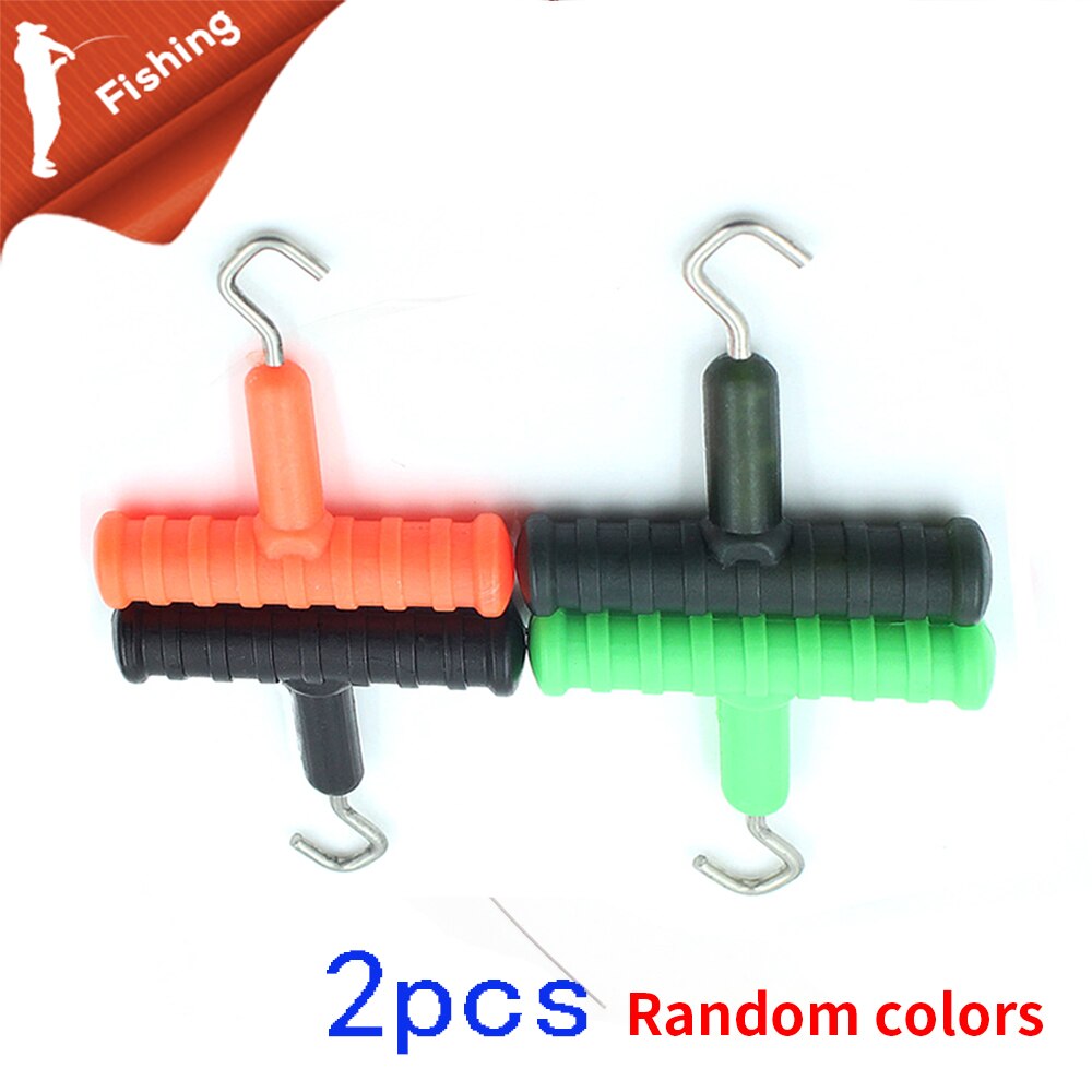 Herramienta extractora de nudos de acero inoxidable para pesca de mar, aparejos de carpa, accesorios de fabricación, 2 uds.