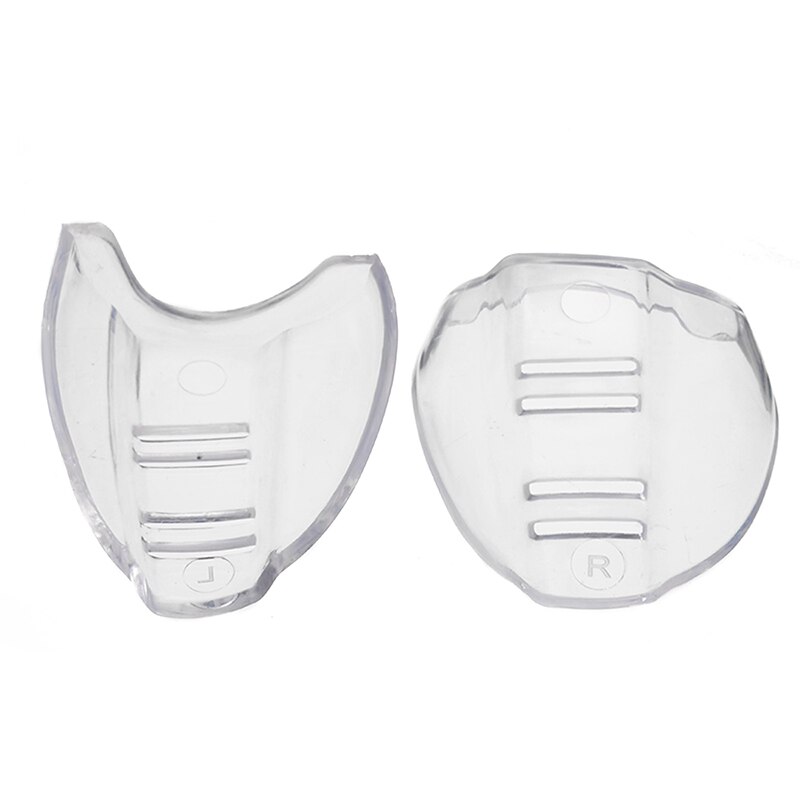 1 Paar Glazen Side Schilden Veiligheidsbril Beschermende Covers Voor Goggles Tpu Polyurethaan Clear Flap Side Protector