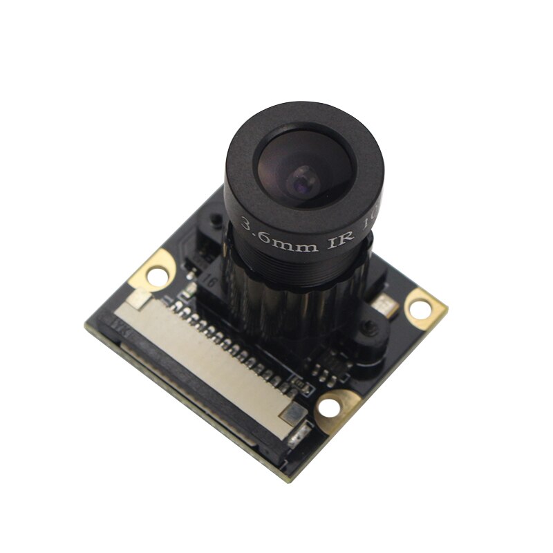 Raspberry Pi 3B + 5Mp Megapixel Night Camera Ov5647 Sensor Groothoek Camera Module Voor Raspberry Pi 3 Model b/2 (Groothoek Camer