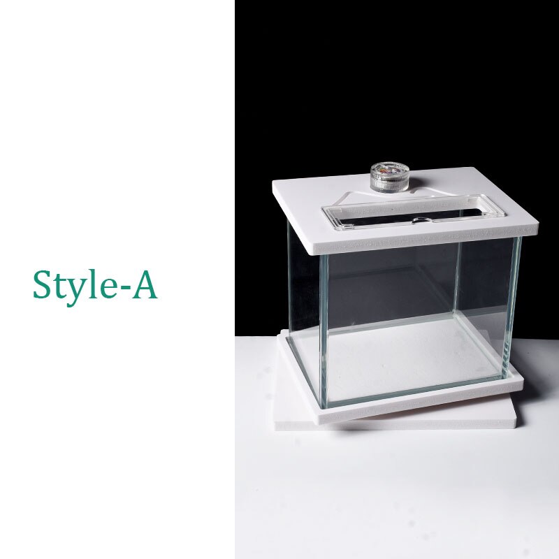 thumbnail image 2 of Beavorty 1set Globe Fish Tank Glass Aquarium For 2 of 13